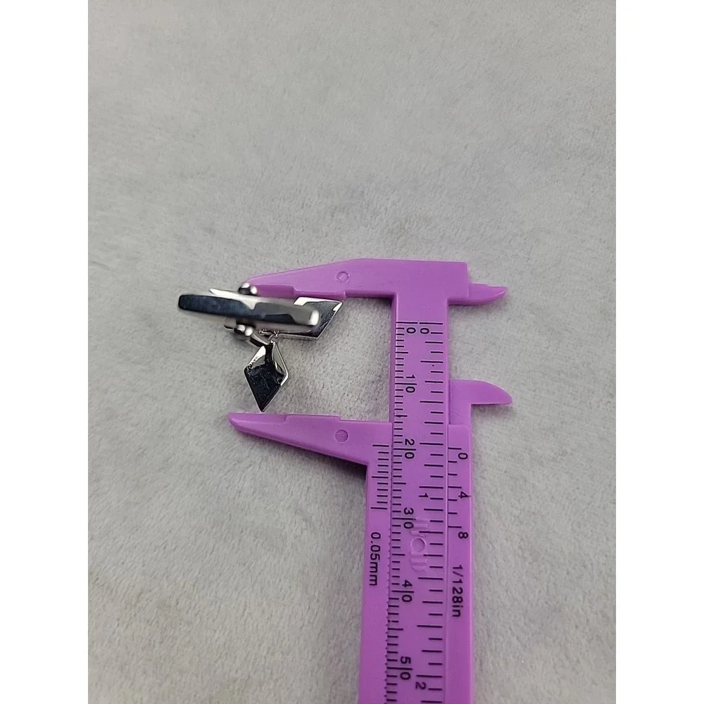 Mitsubishi Silver Tone Cufflinks
